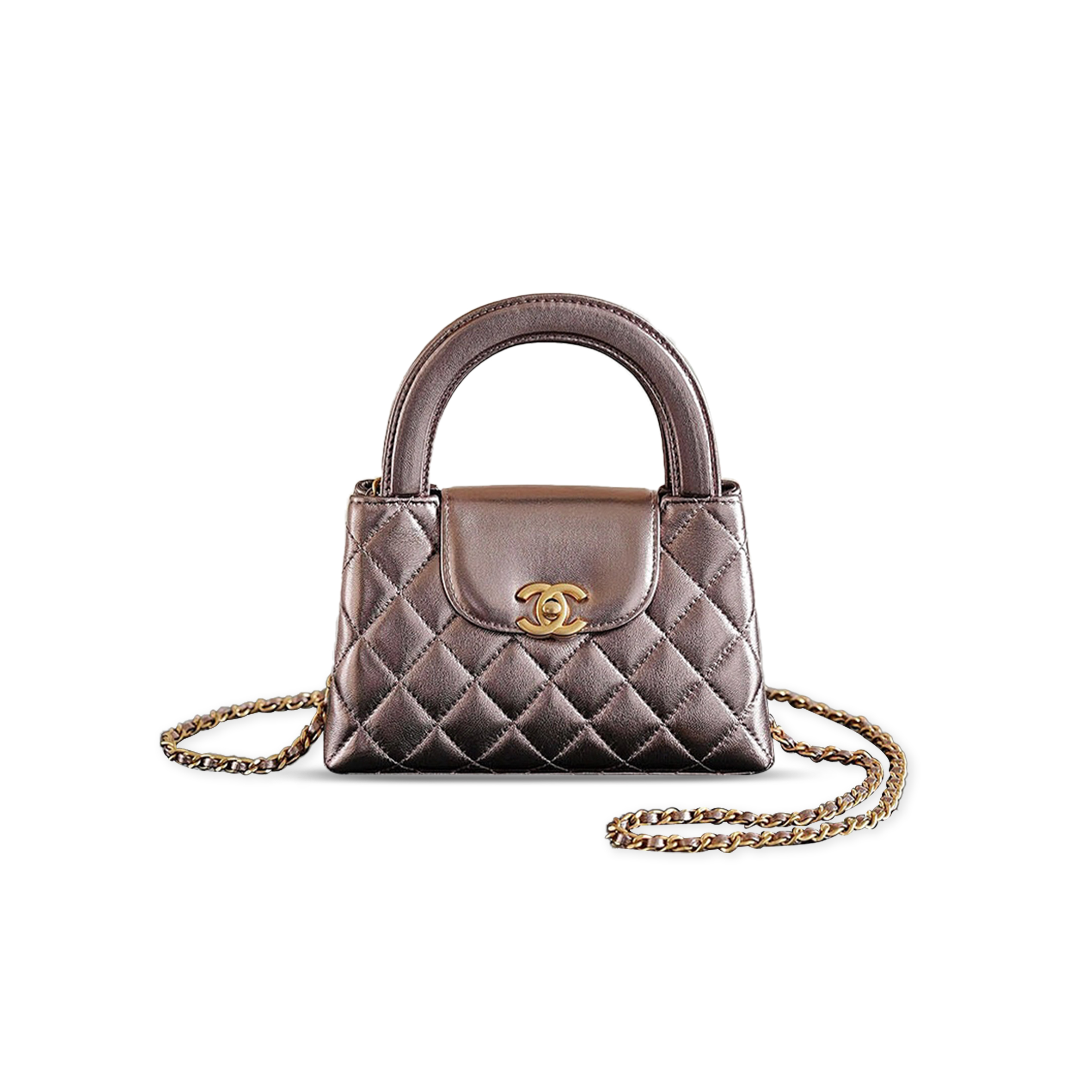 CHANEL 25A MINI KELLY BAG LAMBSKIN AS4416 (19*13*7cm)